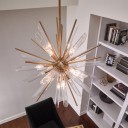 Loft Industry Modern - Sun Spikes Chandelier